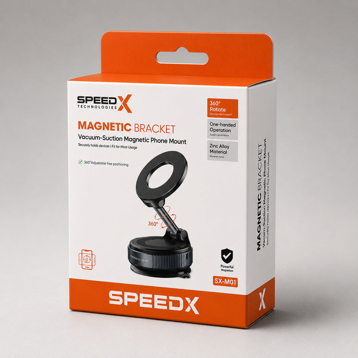 Speedx SX-M01 360° Magnetic Car Phone Holder