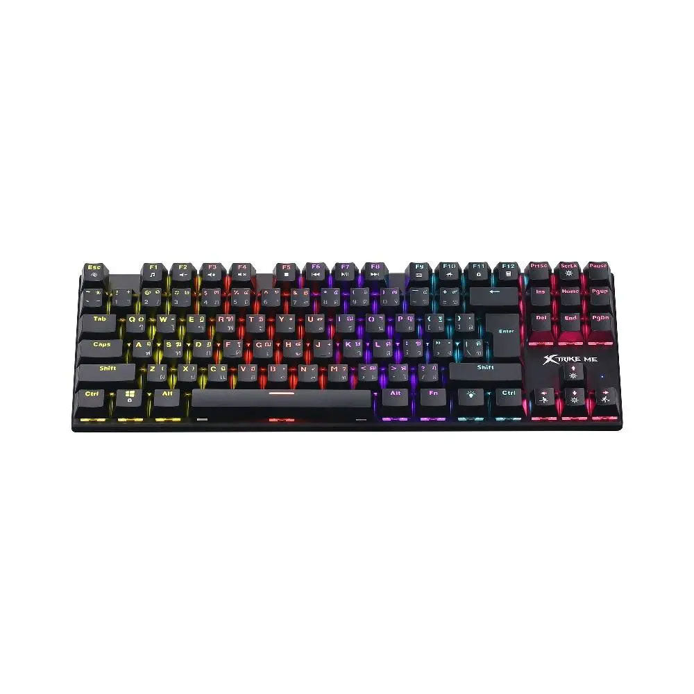 Xtrike Me GK-989 Wired TKL Mechanical Gaming Keyboard With Rainbow Backlight