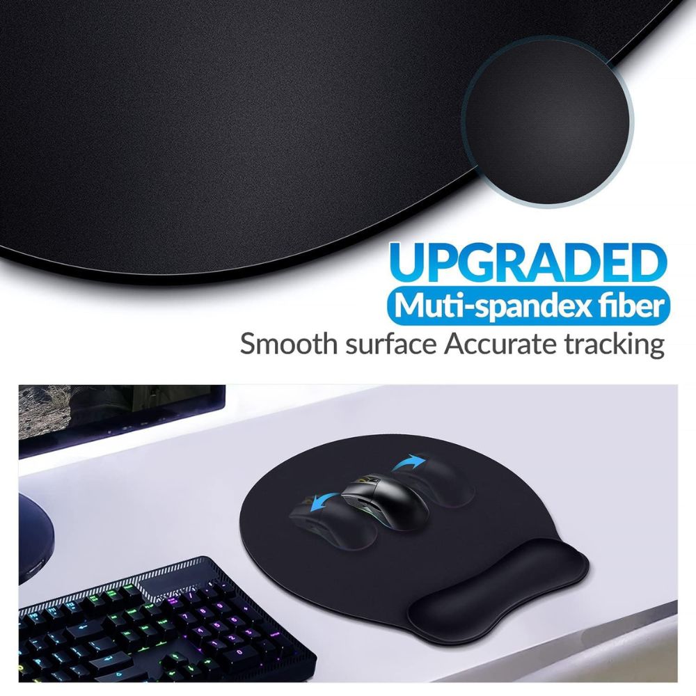 H08 Gel Mouse Pad With Wrist Rest