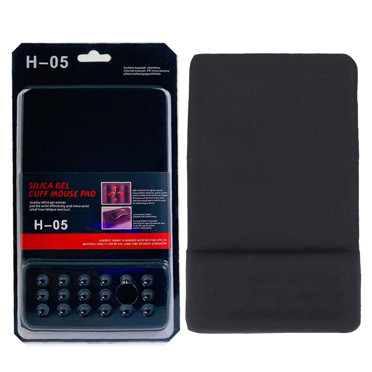 H05 Gel Mouse Pad with Wrist Pad