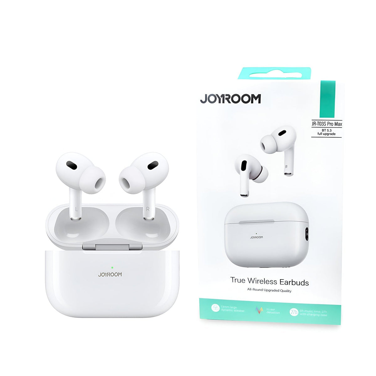 Joyroom JR-T03S Pro Max True Wireless Earbuds With Pop-Up Pairing
