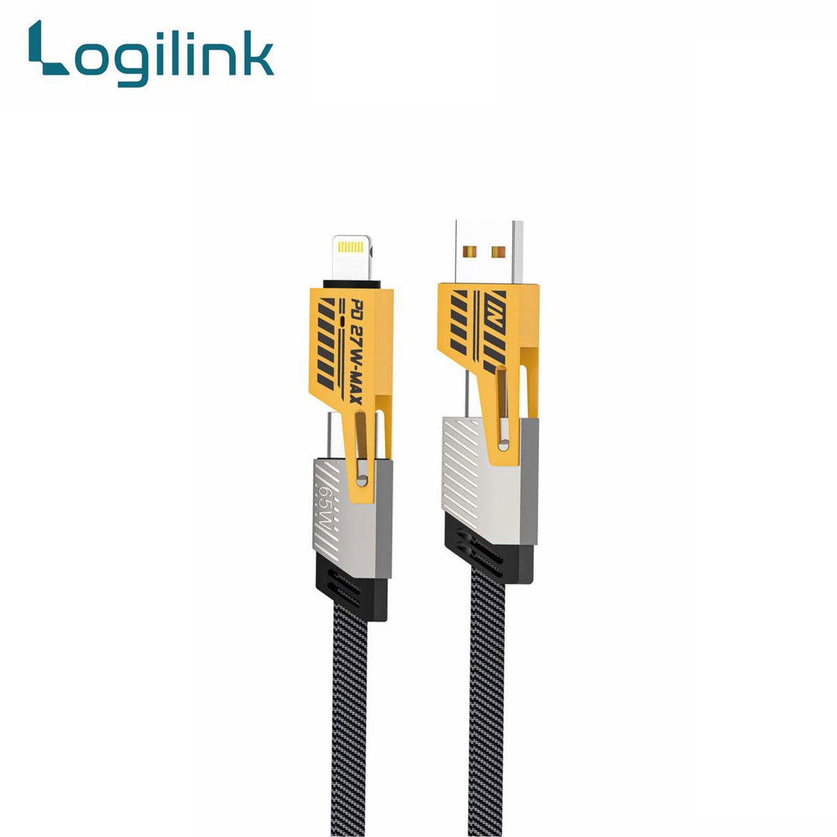 4-in-1 Multi USB PD Fast Charging Cable (Type-C To C, C To Lightning, USB To C, USB To Lightning)