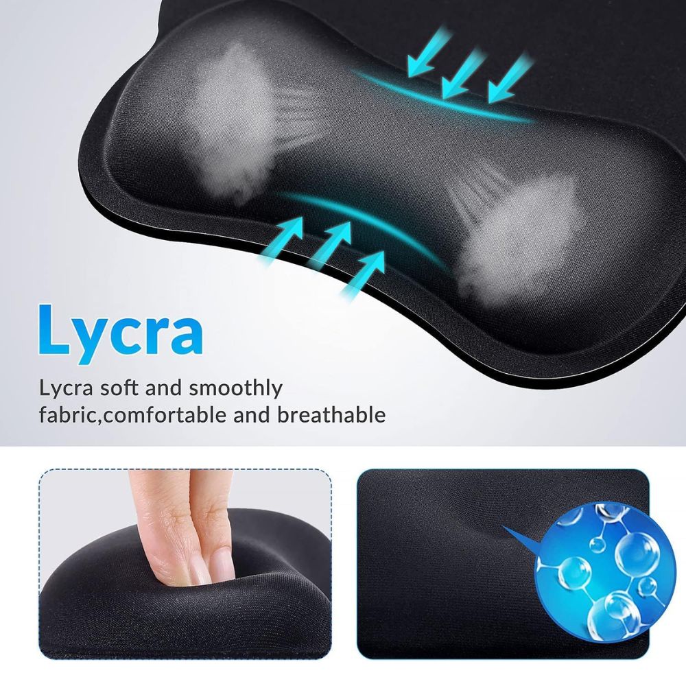 H08 Gel Mouse Pad With Wrist Rest