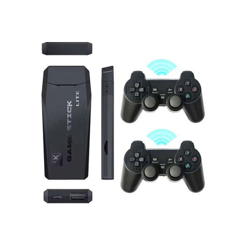 M8 4K Retro Game Stick With 64GB, Takken 3 And 20000+ Games, 2 Controllers