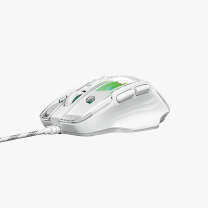 Xtrike Me GM-319 Wired Gaming Mouse 7200 DPI (White)