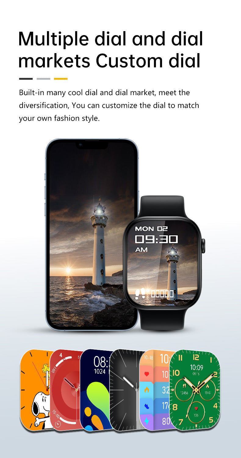 JSS-700 Pro Max Dual Smart Watch With 7 Straps, Silicone Case And Bluetooth Calling (Black Gold)