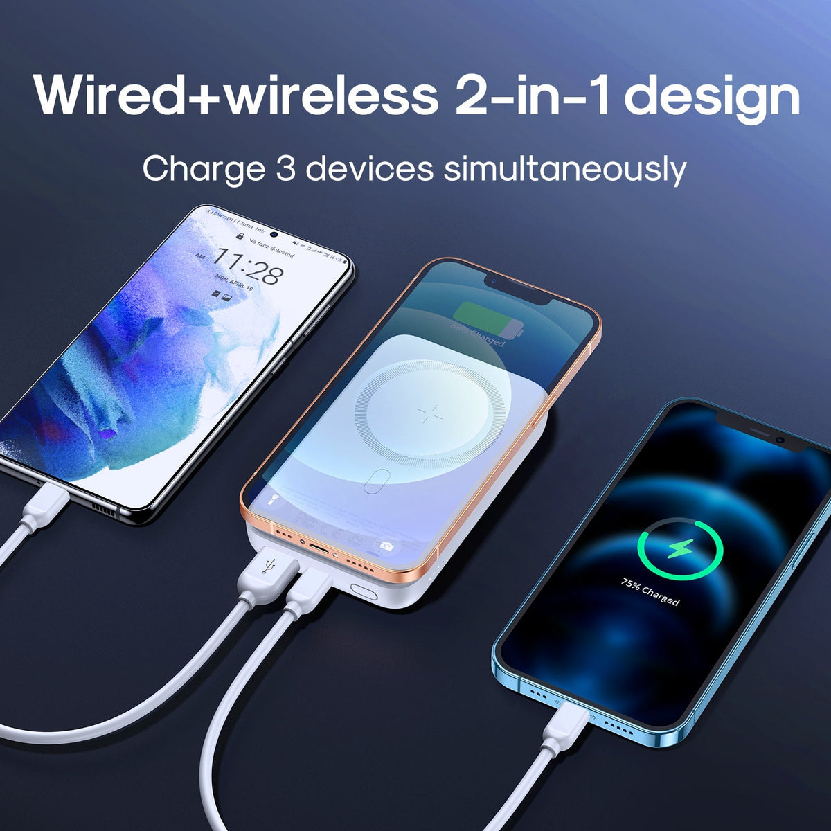 Joyroom JR-W020 20W Wireless Magnetic Power Bank 10000mAh