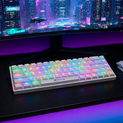 Xtrike Me GK-995W 68-Key Wireless Tri-Mode Mechanical Gaming Keyboard (2.4G / BT 5.2 / Wired)
