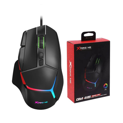 Xtrike Me GM-415 9-Button RGB Wired Gaming Mouse