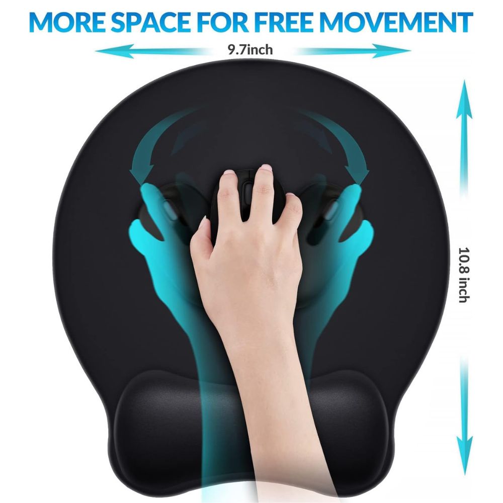H08 Gel Mouse Pad With Wrist Rest