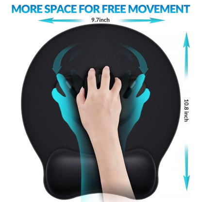 H08 Gel Mouse Pad With Wrist Rest