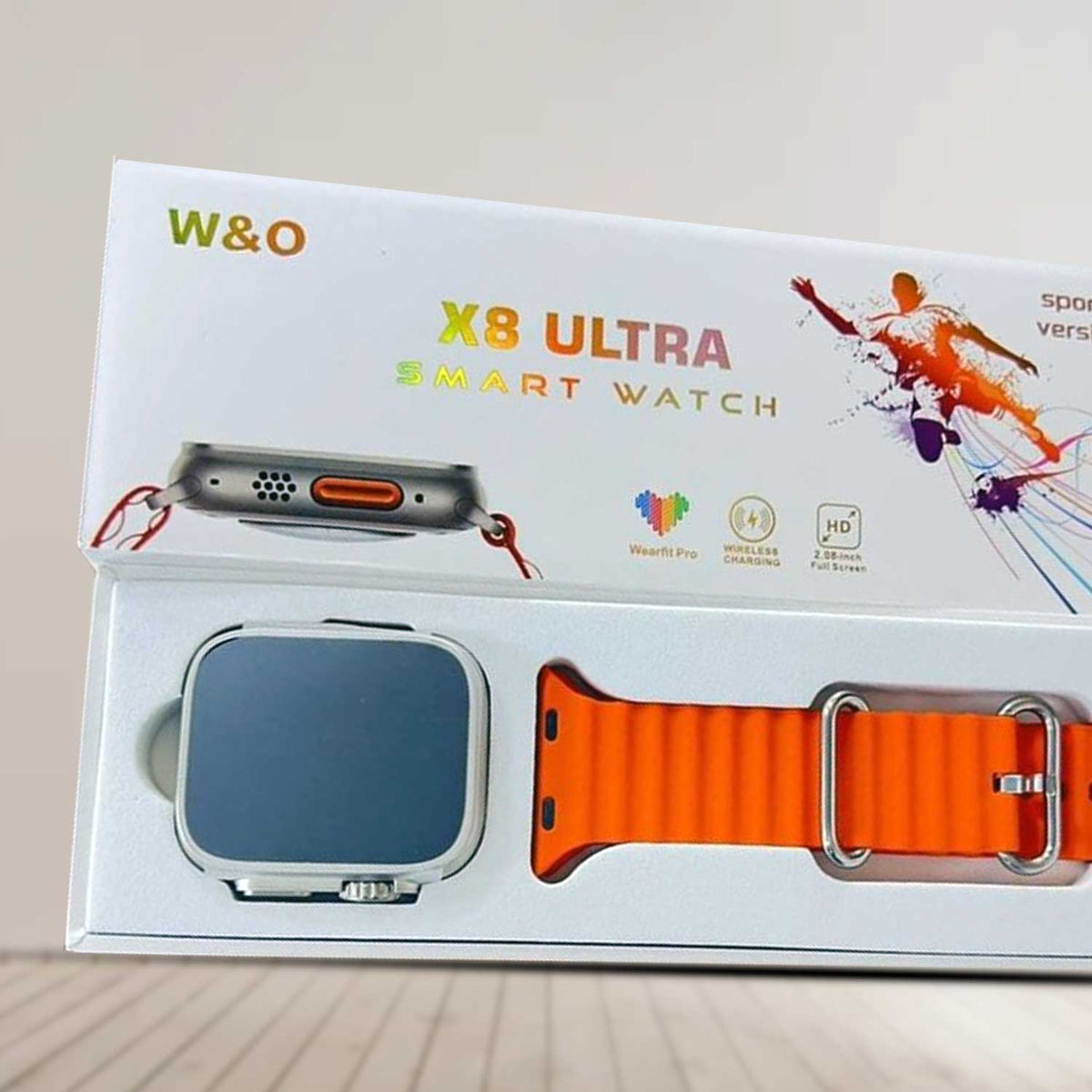 X8 Ultra Smartwatch 49mm With Bluetooth Calling And WearFit Pro App