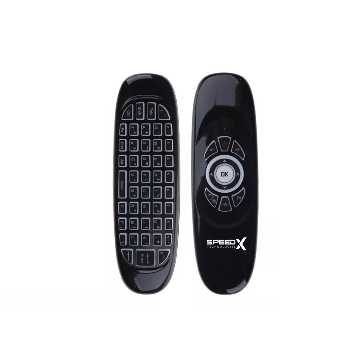 Speedx C120 RGB 7-Colour Backlit Voice Air Mouse