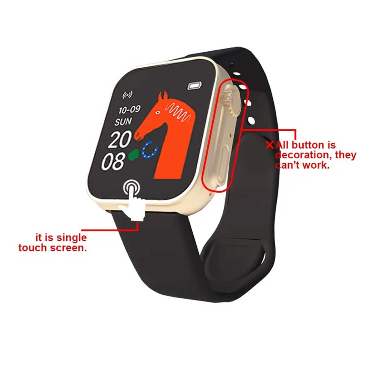 D20 Ultra Fitness Bracelet With Blood Pressure And Heart Rate Monitor (Black)