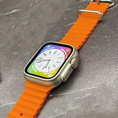X8 Plus Ultra Smart Watch Series 8 2.08" NFC Always-On Display Wireless Charging 49mm