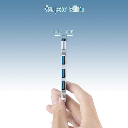 Speedx SP-U42 4 Port USB 3.0 Hub – Aluminum Alloy Ultra Slim