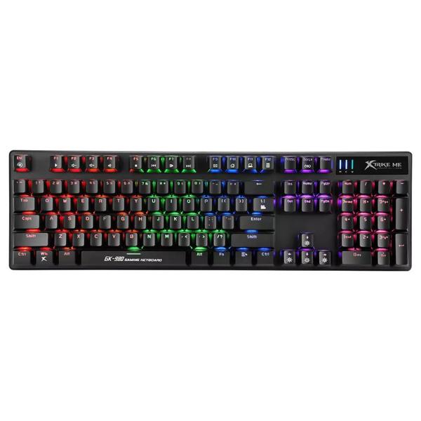 Xtrike Me GK-980 Wired Mechanical 104-Key Keyboard With Rainbow Backlighting