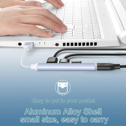 Speedx SP-U42 4 Port USB 3.0 Hub – Aluminum Alloy Ultra Slim