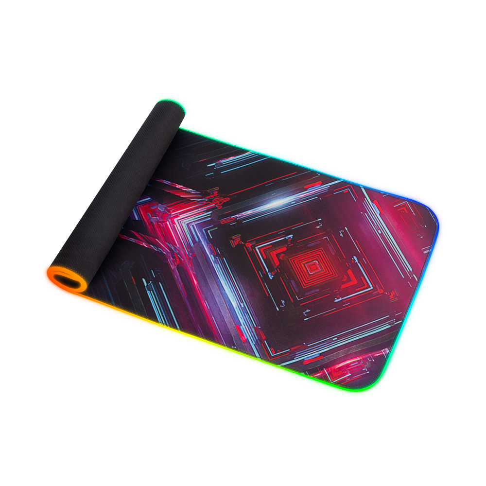 Xtrike Me MP-606 RGB Mouse Pad With 7-Color Lighting 800x300x3mm