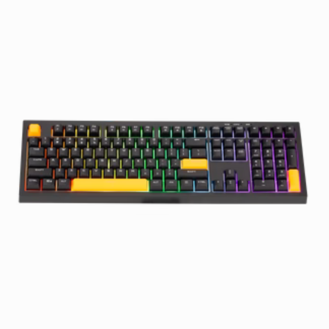 Xtrike Me KB-512 BK 108-Key Wired Mechanical-Feel USB-C Keyboard (Black)