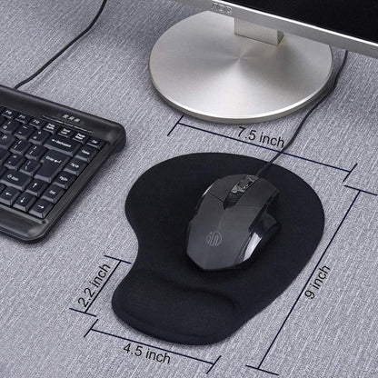 H18 Gel Mouse Pad With Wrist Rest
