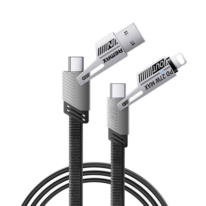 Remax RC-C189 65W 4-in-1 Multi-Functional Fast Charging Data Cable (Black)