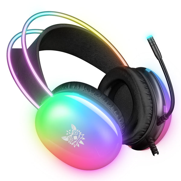 ONIKUMA X25 Pro RGB Gaming Headset with Mic – 3.5mm, Stereo Surround