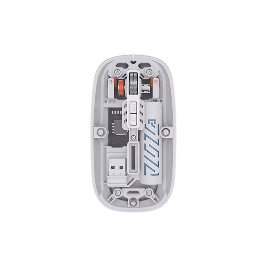 New Transparent M-10A Wireless + Bluetooth Dual-Mode Rechargeable Mouse