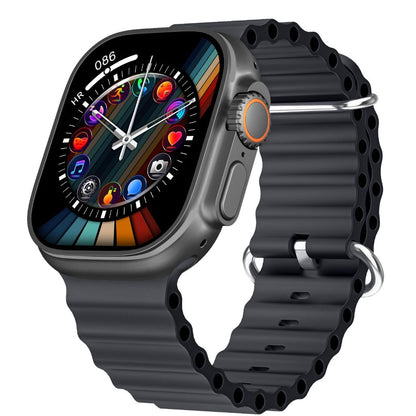 HK10 Ultra 3 Smart Watch 2.02" AMOLED Display With AI Features, G-Sensor And 2 Straps