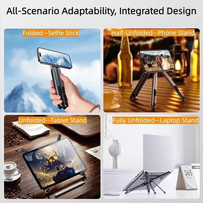 Speedx SX-L01 4-in-1 Magnetic Foldable Stand (Aluminum Alloy)
