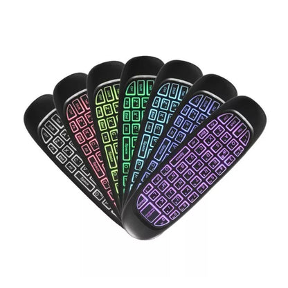 Speedx C120 RGB 7-Colour Backlit Voice Air Mouse