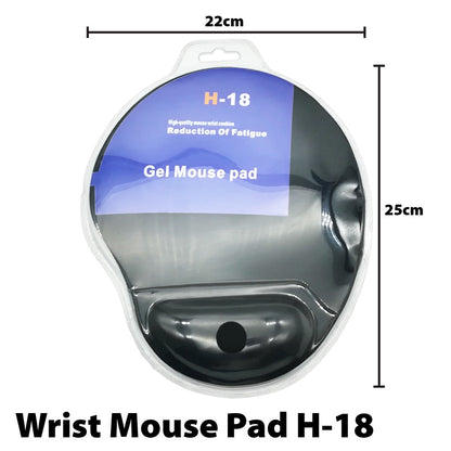 H18 Gel Mouse Pad With Wrist Rest