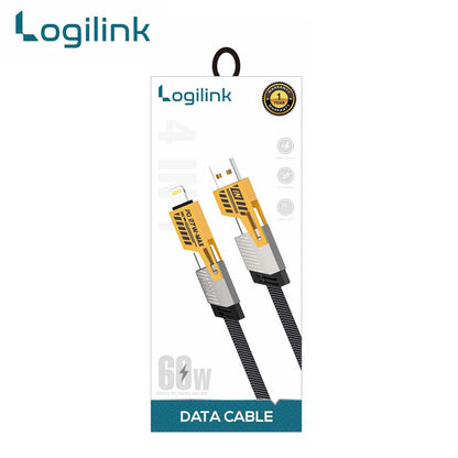 4-in-1 Multi USB PD Fast Charging Cable (Type-C To C, C To Lightning, USB To C, USB To Lightning)
