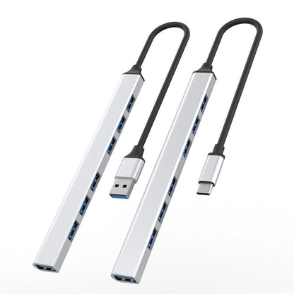 Speed-X 7 Port 2-in-1 USB 3.0 Ultra Slim Portable Hub – Aluminum Alloy